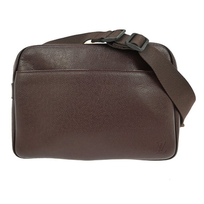 Louis Vuitton Reporter Bag Taiga Leather, PURPLE, LEATHER, Shoulder bag