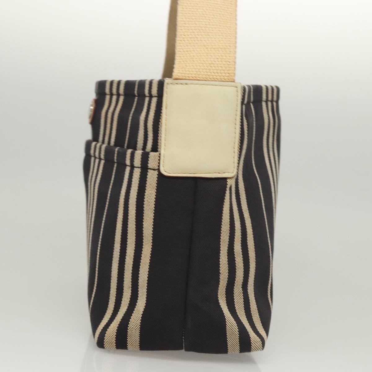 Burberry Vintage Shoulder Bag Canvas, NAVY, CANVAS, Shoulder bag
