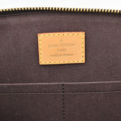 Louis Vuitton Sherwood Handbag Monogram Vernis, Purple, Patent Leather, Handbag