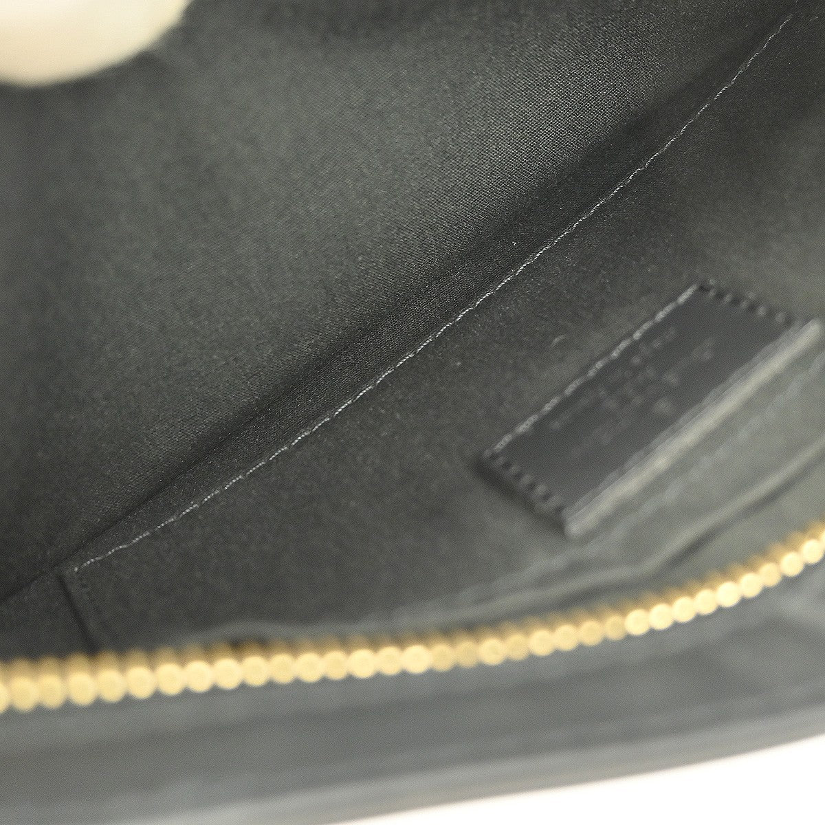 Louis Vuitton Sarvanga Handbag Epi Leather, BLACK, LEATHER, Clutche & pouche