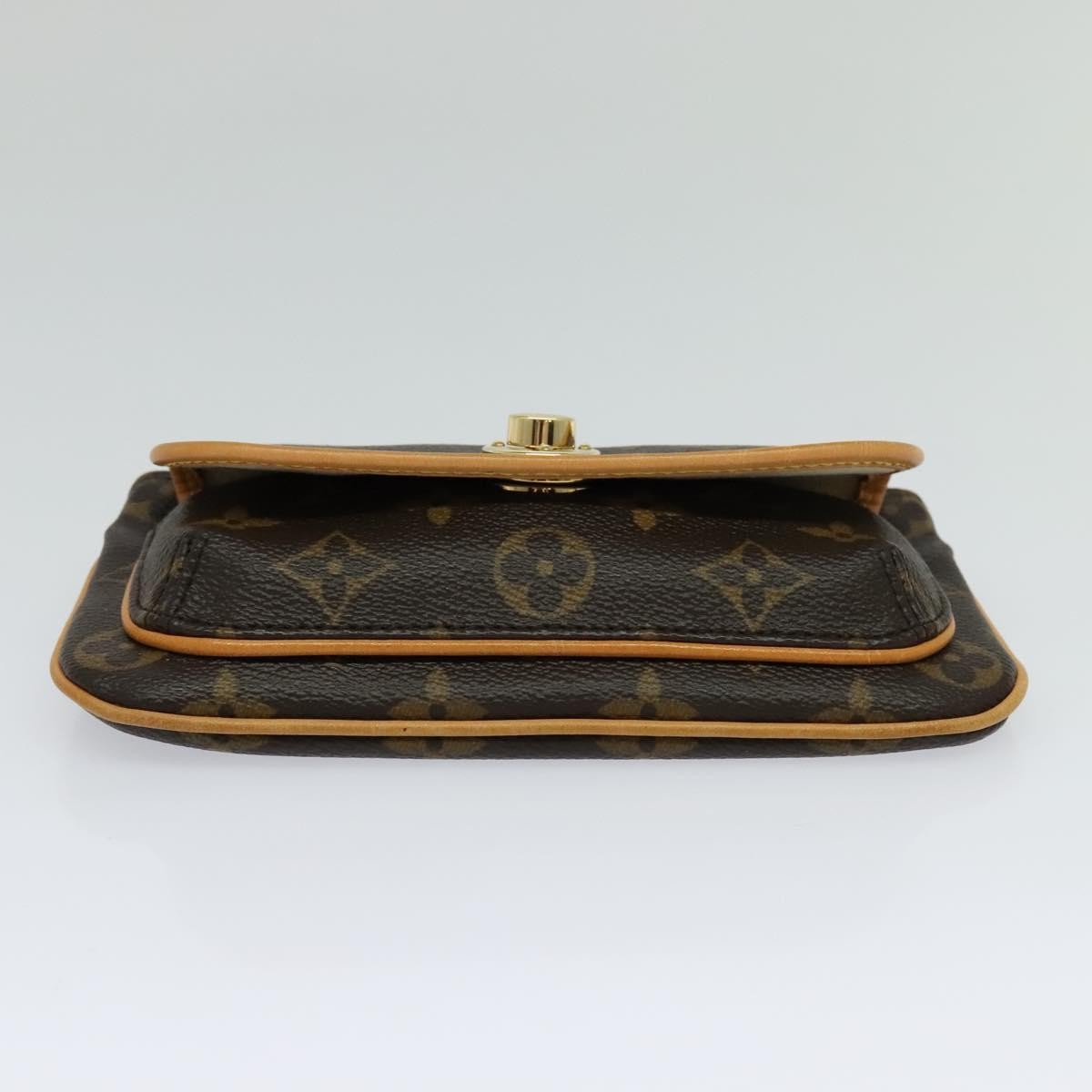Louis Vuitton Tikal Wristlet Pochette Monogram Canvas, BROWN, CANVAS, Clutche & pouche