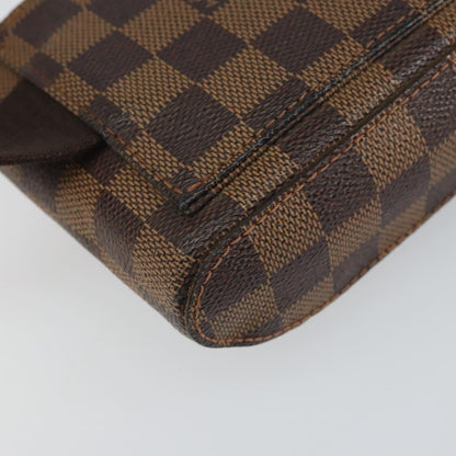Louis Vuitton Geronimos Waist Bag Damier, BROWN, CANVAS, Shoulder bag