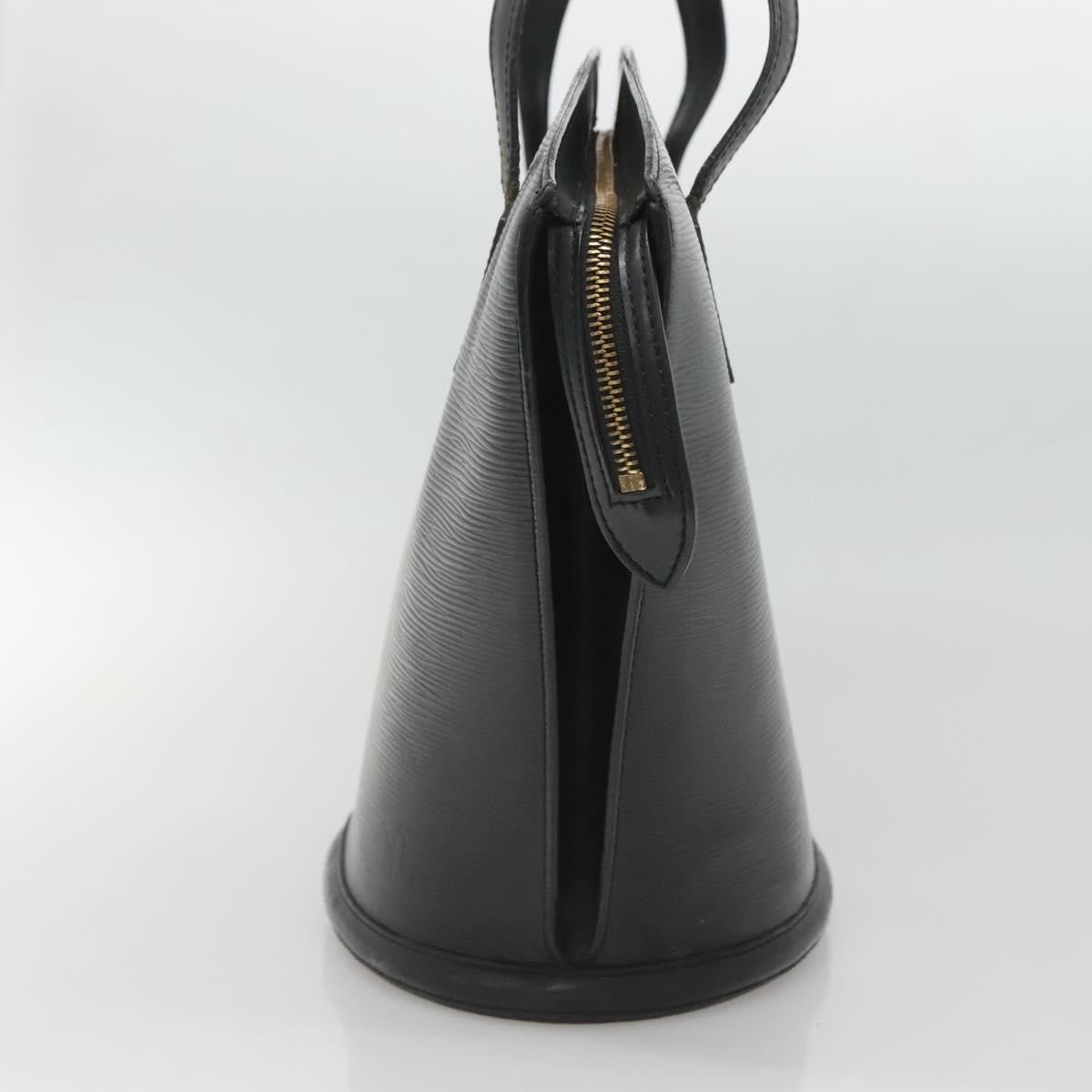 Louis Vuitton Saint Jacques Handbag Epi Leather, BLACK, LEATHER, Shoulder bag
