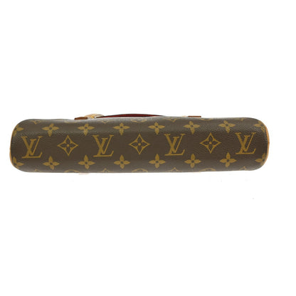 Louis Vuitton Sonatine Handbag Monogram Canvas, Brown, Canvas, Handbag