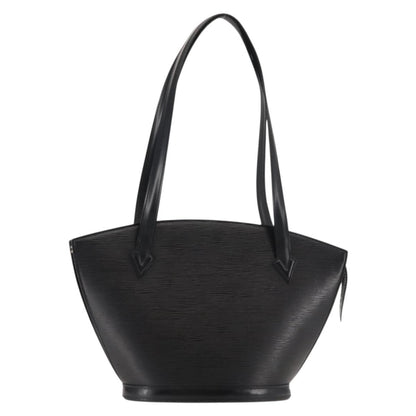 Louis Vuitton Saint Jacques Handbag Epi Leather, BLACK, LEATHER, Shoulder bag