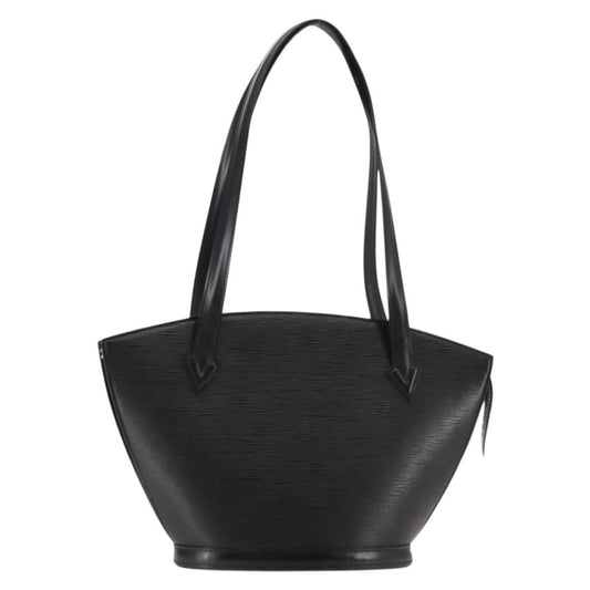 Louis Vuitton Saint Jacques Handbag Epi Leather, BLACK, LEATHER, Shoulder bag
