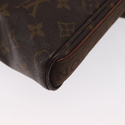 Louis Vuitton Trotteur Beaubourg Handbag Monogram Canvas, BROWN, CANVAS, Shoulder bag