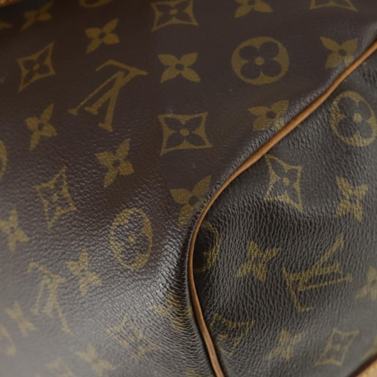 Louis Vuitton Keepall Bandouliere Bag Monogram Canvas, BROWN, CANVAS, Travel bag