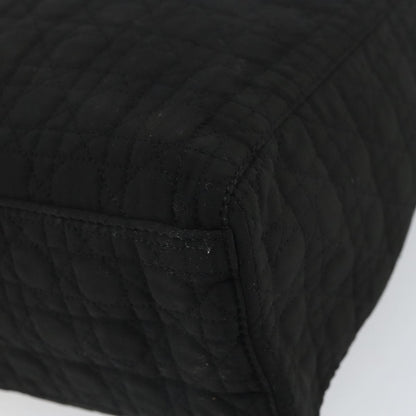 Christian Dior Vintage Lady Dior Bag Cannage Quilt Nylon, BLACK, NYLON, Handbag