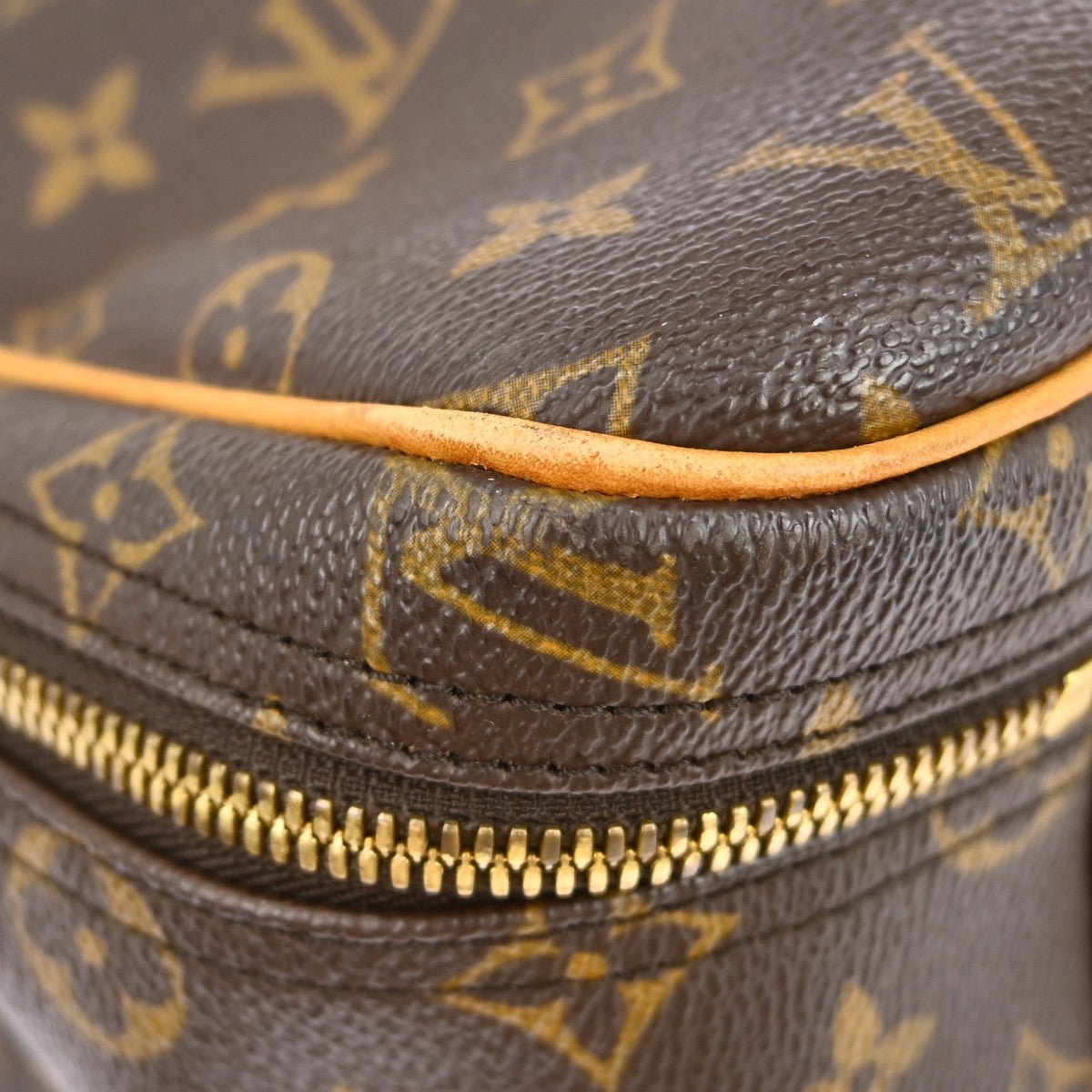 Louis Vuitton Excursion Handbag Monogram Canvas, BROWN, CANVAS, Handbag