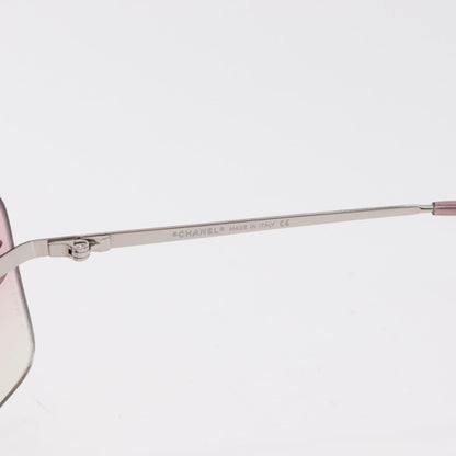 Chanel Logo CC Sunglasses Metal, PINK, METAL, Sunglasse