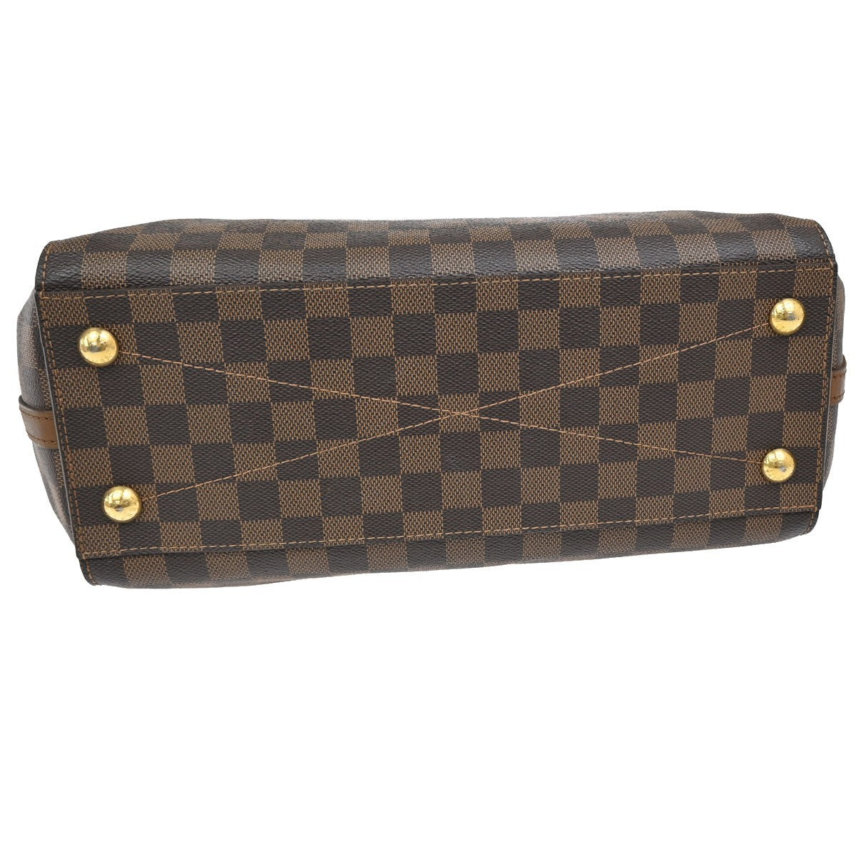 Louis Vuitton Greenwich Bag Damier, BROWN, CANVAS, Handbag