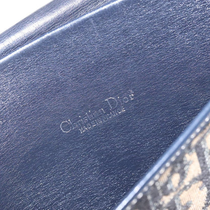 Christian Dior Vintage CD trotter Shoulder bag Canvas, NAVY, CANVAS, Shoulder bag