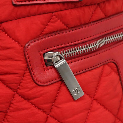 Chanel Coco Cocoon Reversible Tote Quilted Nylon, RED, NYLON, Tote bag
