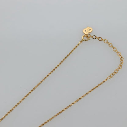 Christian Dior CD Logo necklace Metal, GOLD, METAL, Necklace