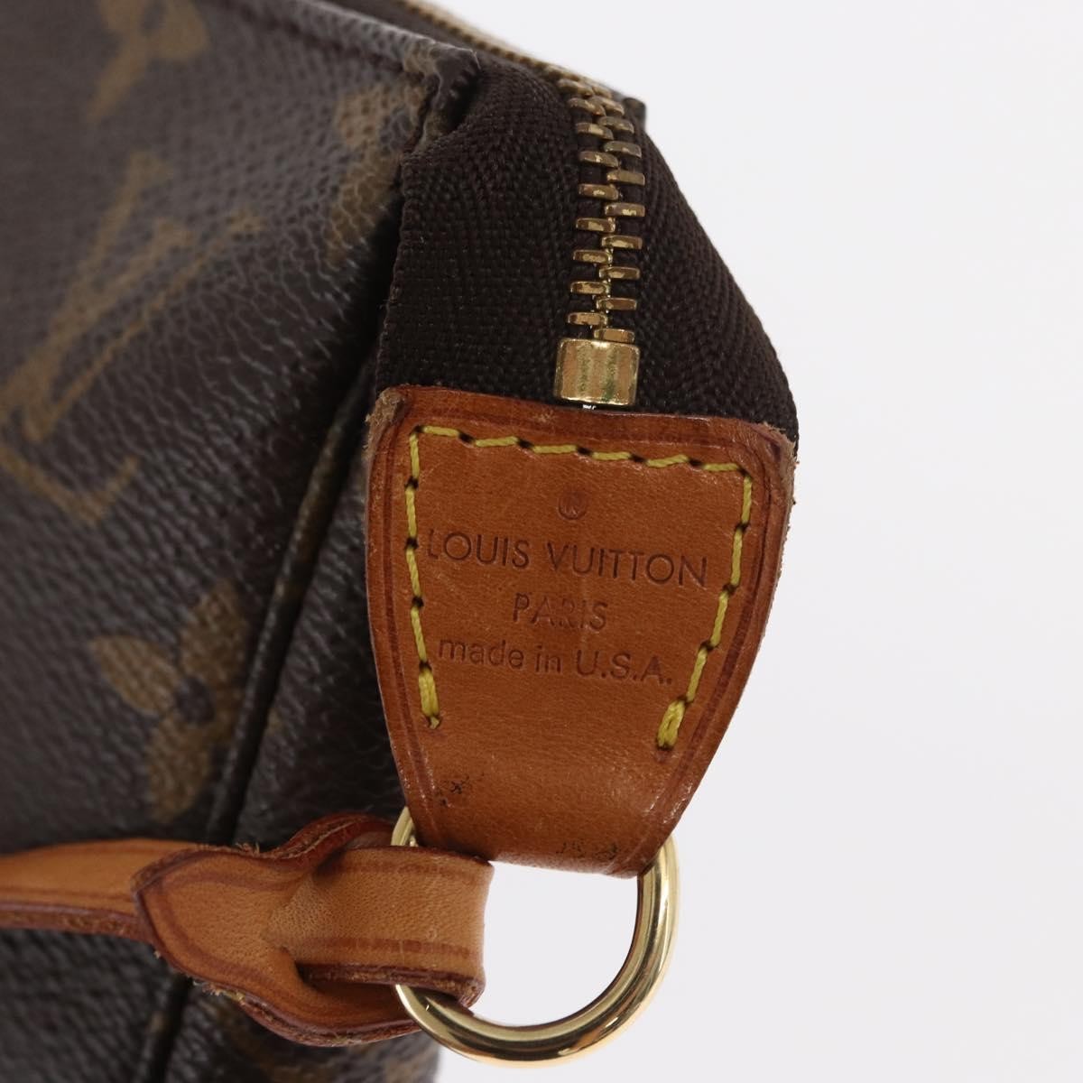 Louis Vuitton Pochette Accessoires NM Monogram Canvas, BROWN, CANVAS, Clutche & pouche
