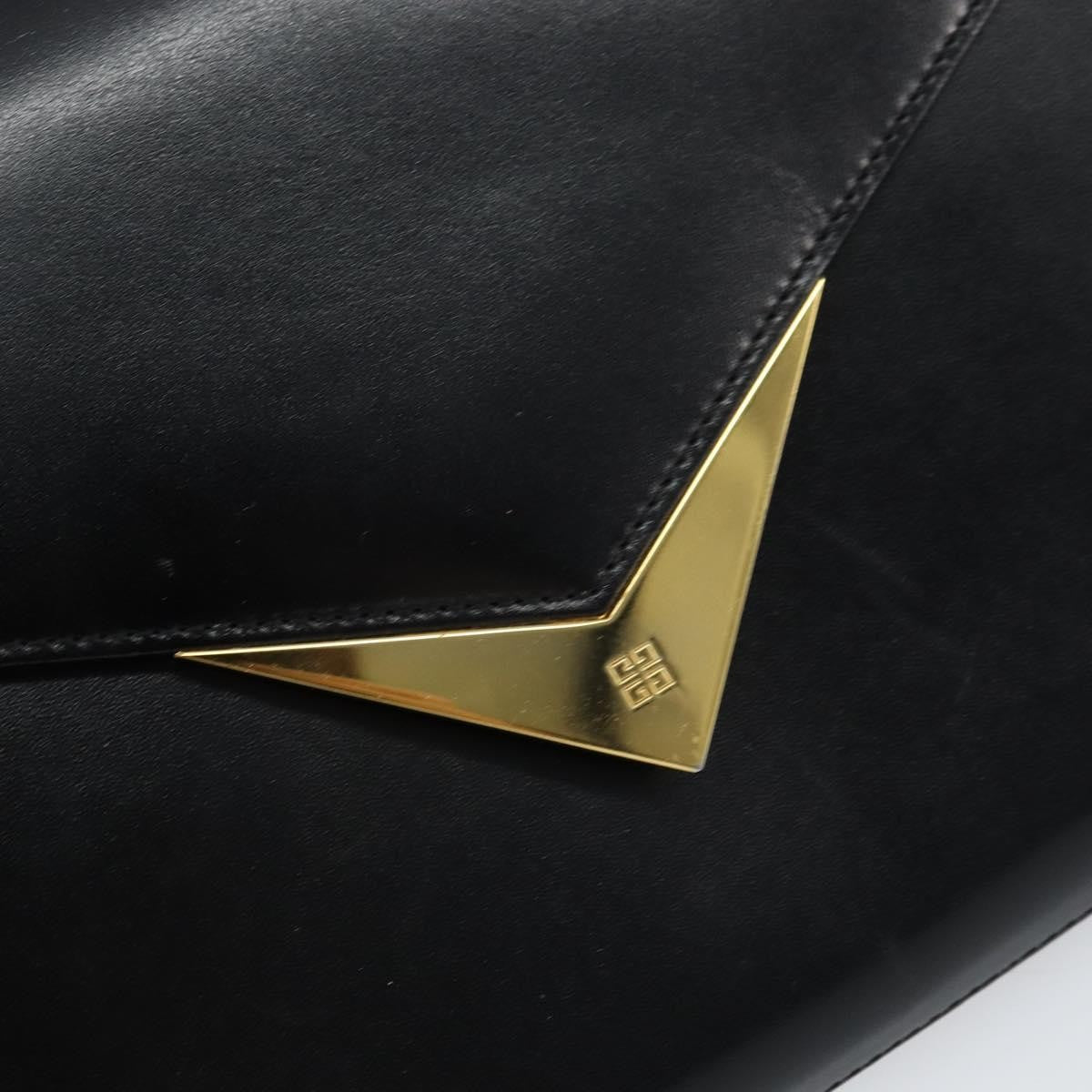 Givenchy Vintage 4G shoulder bag Leather, BLACK, LEATHER, Shoulder bag