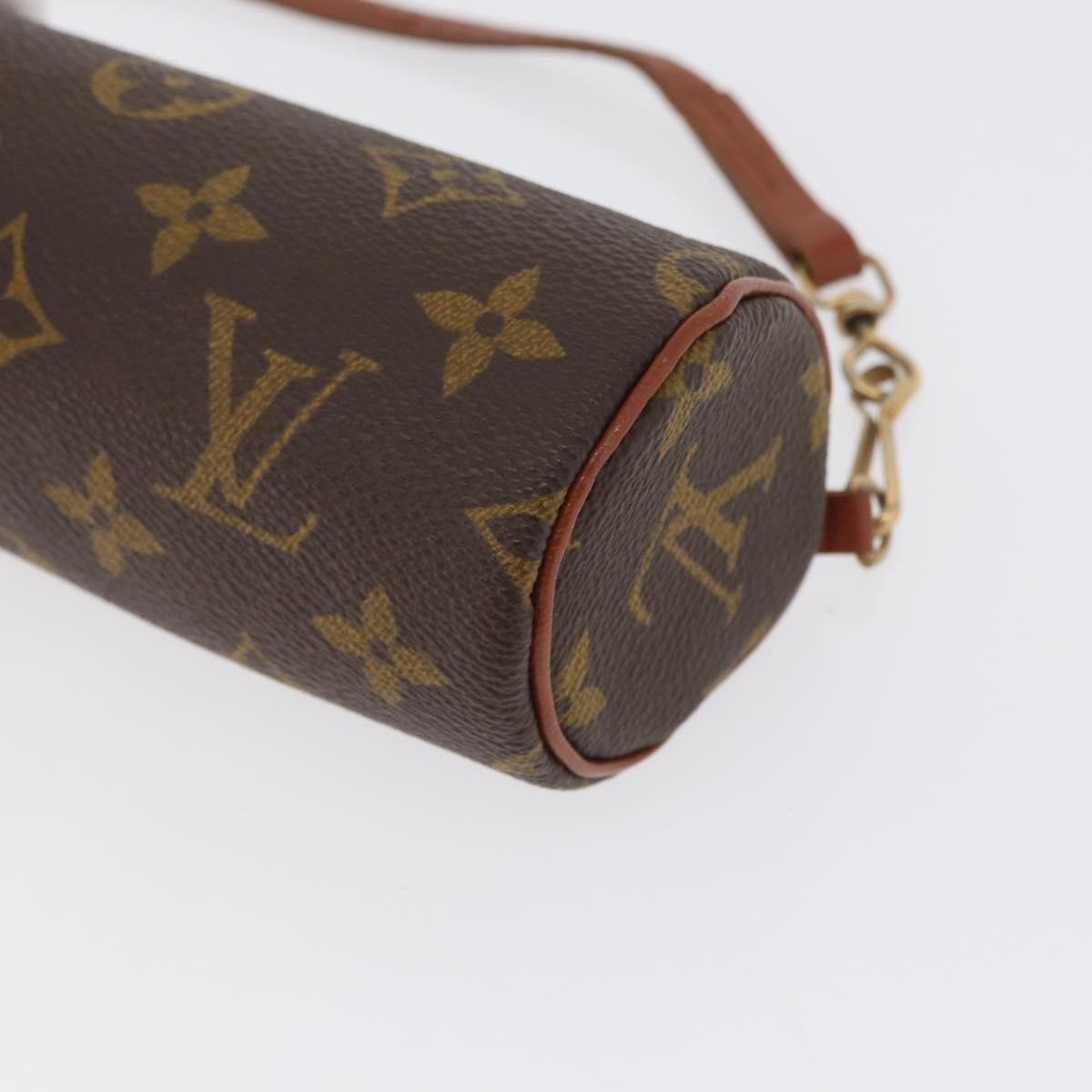 Louis Vuitton Papillon Pochette Monogram Canvas, BROWN, CANVAS, Clutche & pouche
