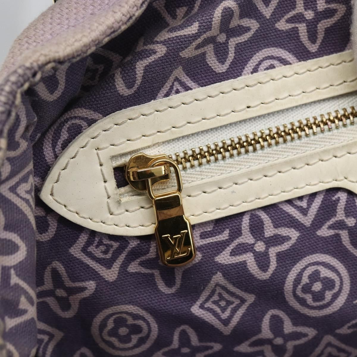 Louis Vuitton Tahitienne Cabas Canvas, PURPLE, CANVAS, Tote bag