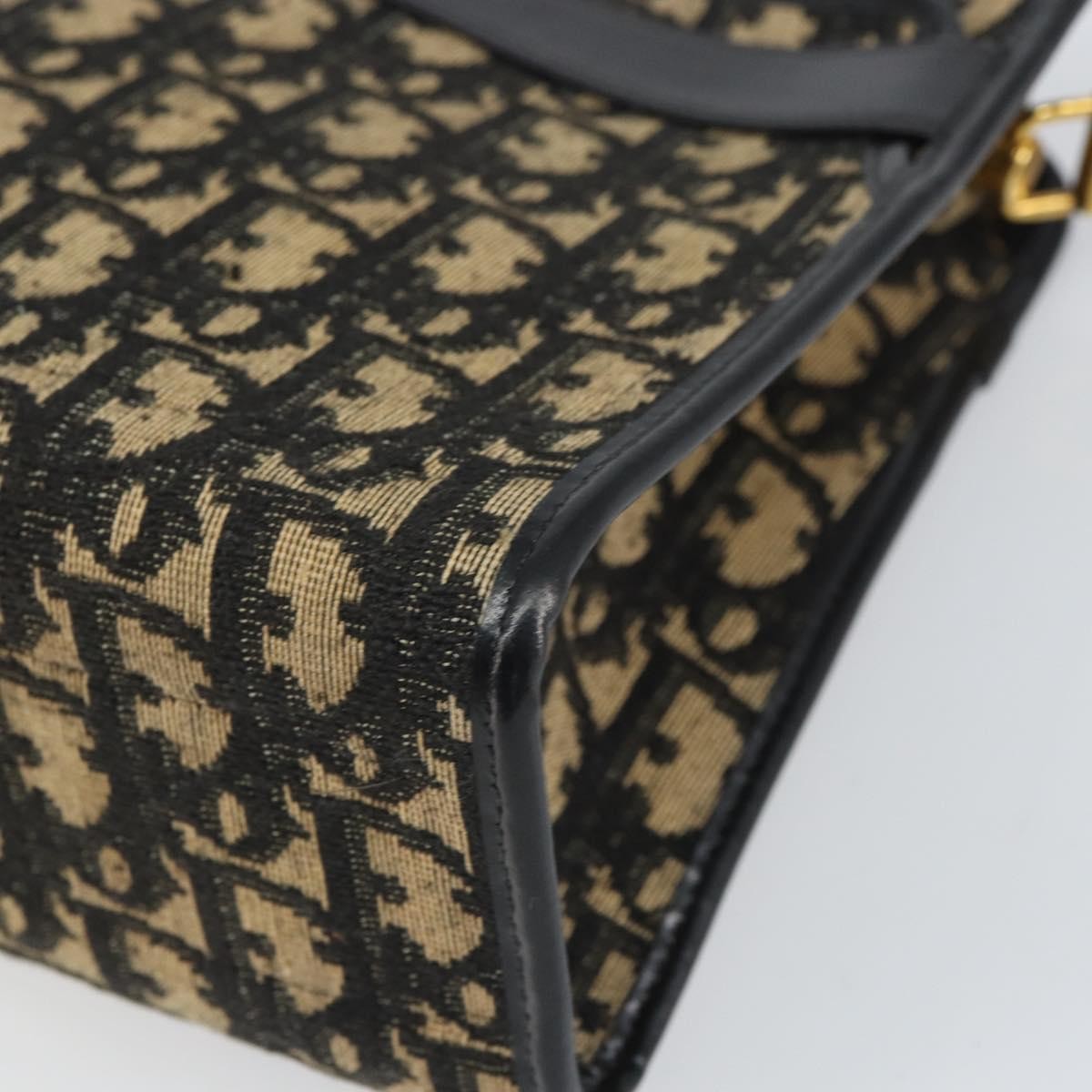 Christian Dior Trotter shoulder bag Canvas, NAVY, CANVAS, Shoulder bag