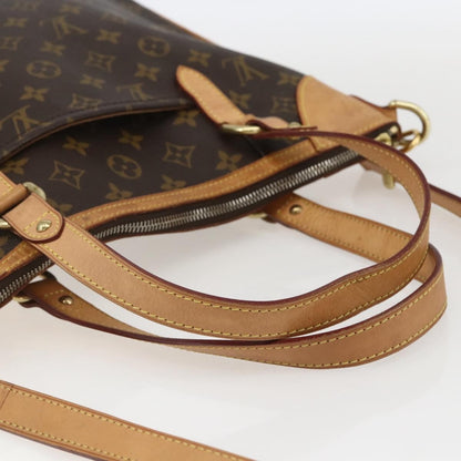 Louis Vuitton Odeon Handbag Monogram Canvas, Brown, Canvas, Shoulder Bag
