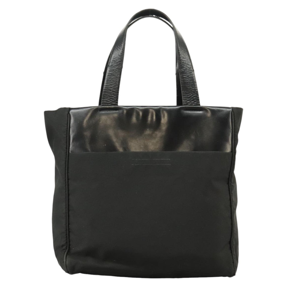 Prada Vintage Handbag Tessuto, BLACK, NYLON, Handbag
