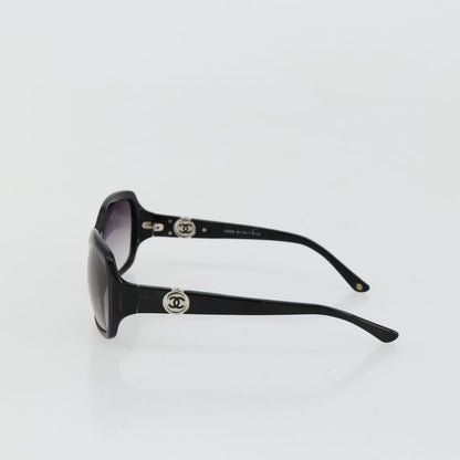 Chanel Logo CC Sunglasses Plastic, Black, Plastic, Sunglasses