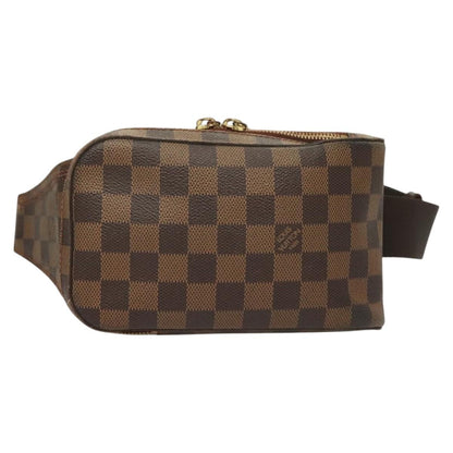 Louis Vuitton Geronimos Waist Bag Damier, BROWN, CANVAS, Shoulder bag