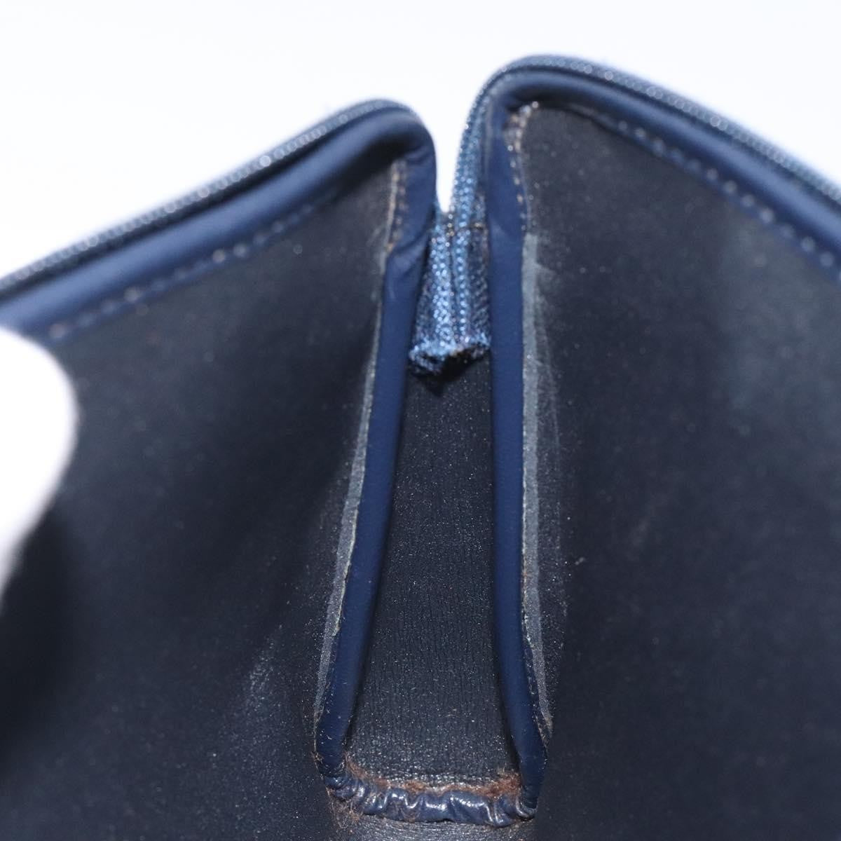 Christian Dior Vintage Trotter Pouch Diorissimo Canvas, NAVY, CANVAS, Clutche & pouche