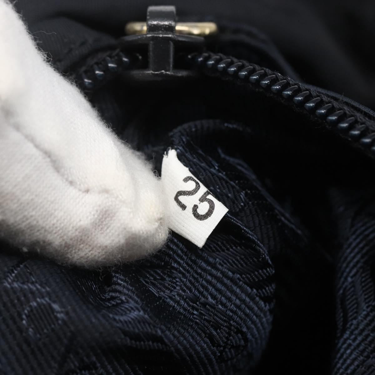 Prada Vintage Shoulder Bag Tessuto, BLACK, NYLON, Shoulder bag