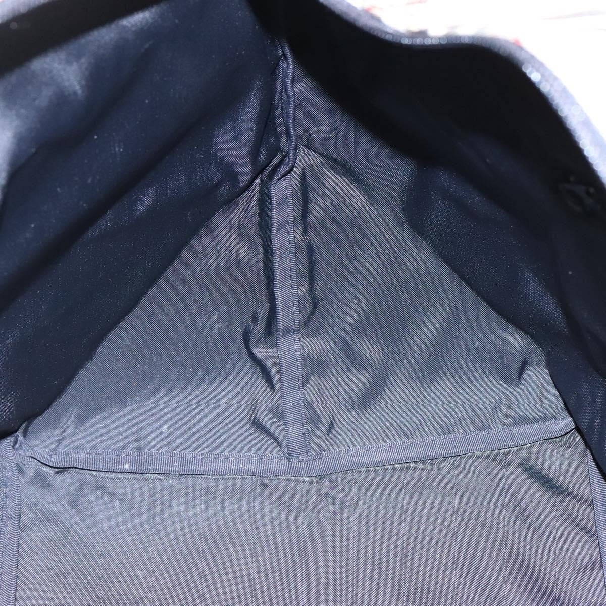 Burberry Nova Check Tote Nylon, NAVY, NYLON, Tote bag