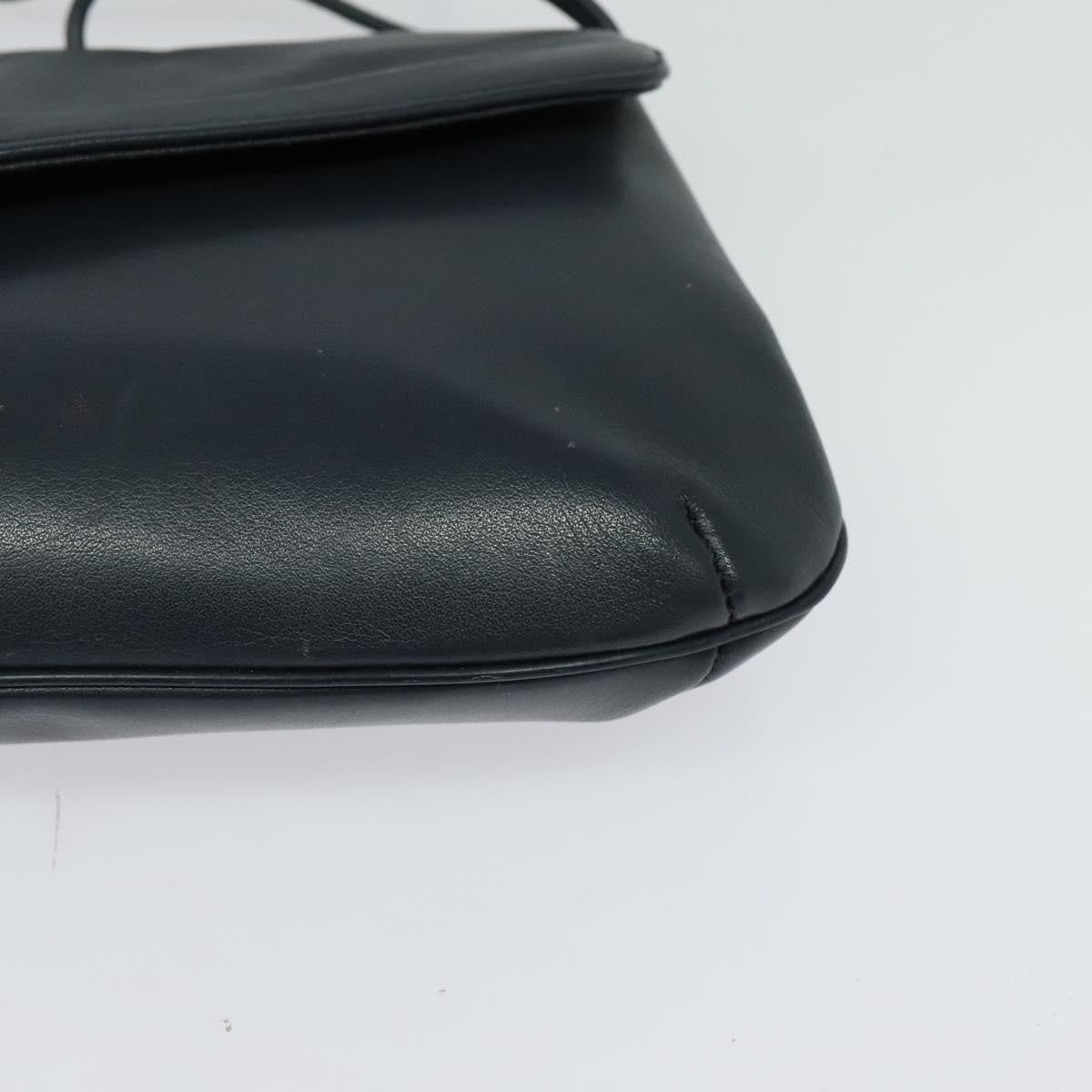 Givenchy Vintage 4G shoulder bag Leather, NAVY, LEATHER, Shoulder bag
