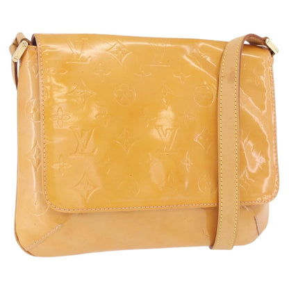 Louis Vuitton Thompson Street Handbag Monogram Vernis, BEIGE, PATENT_LEATHER, Shoulder bag