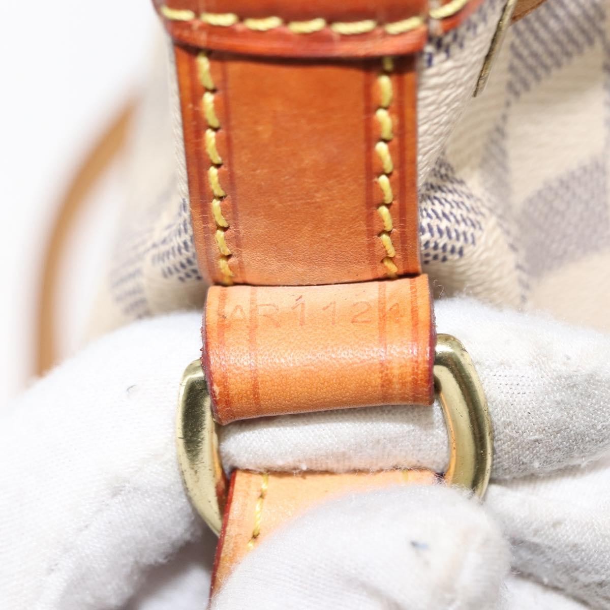 Louis Vuitton Noe Handbag Damier, WHITE, CANVAS, Handbag