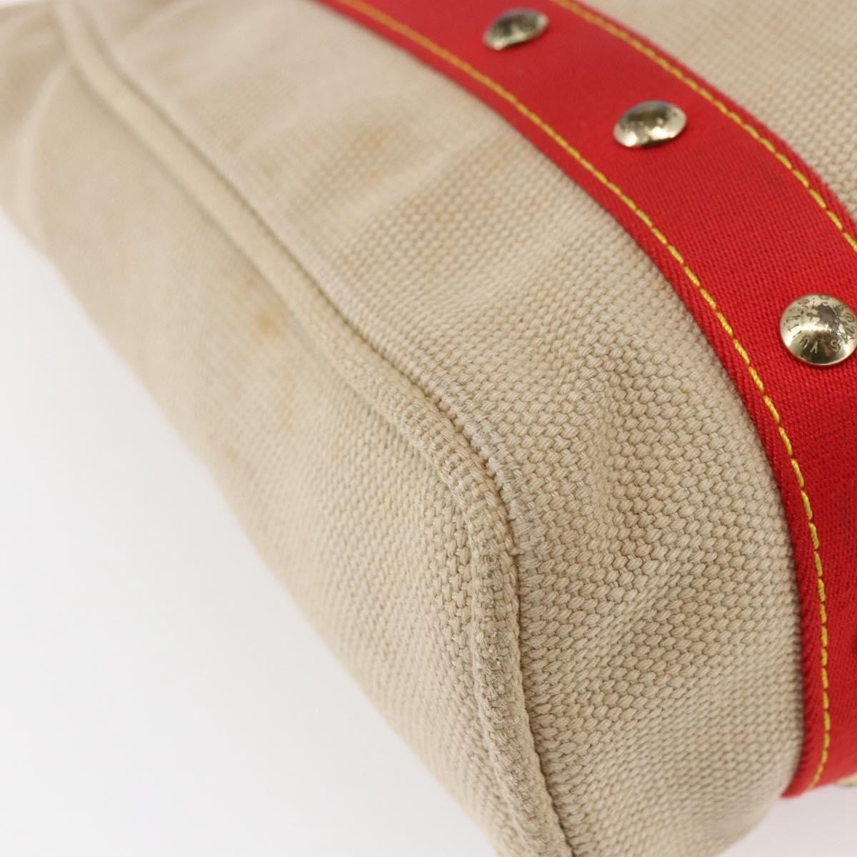 Louis Vuitton Antigua Tote Canvas, BEIGE, CANVAS, Tote bag