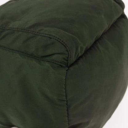 Prada Front Pocket Backpack Tessuto, Khaki, Nylon, Backpack