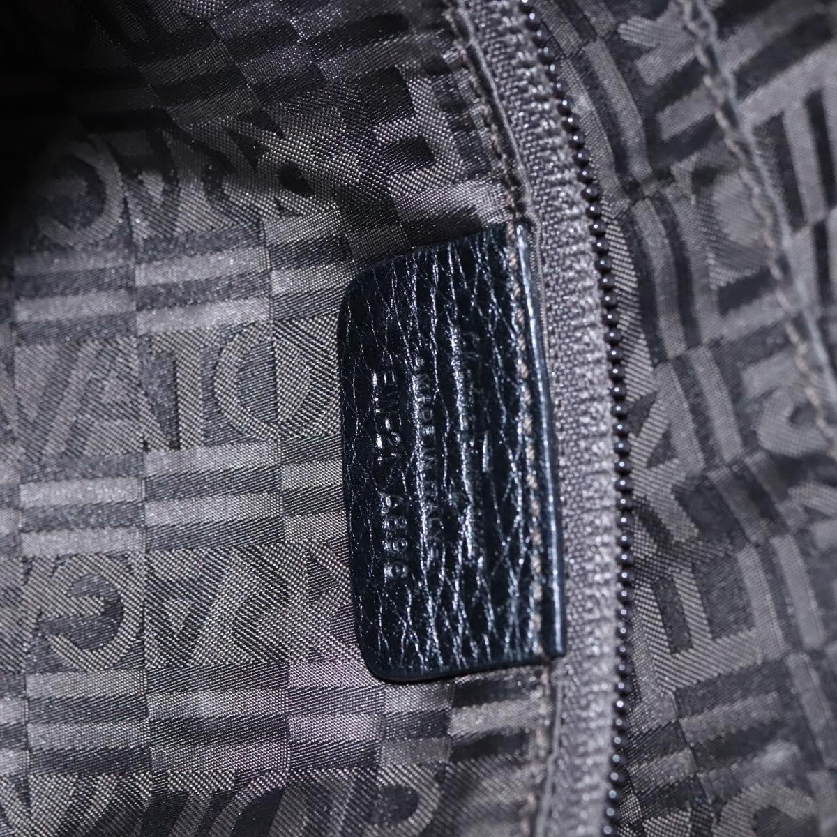 Salvatore Ferragamo Sofia Satchel Leather, BLACK, LEATHER, Handbag