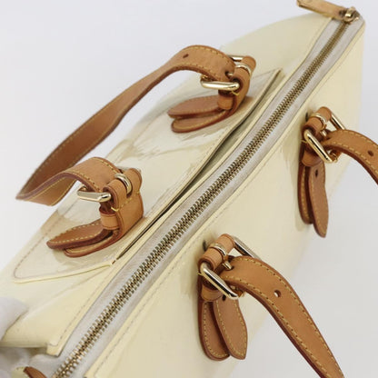 Louis Vuitton Rosewood Avenue Handbag Monogram Vernis, BEIGE, PATENT_LEATHER, Shoulder bag