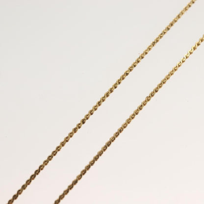 Christian Dior CD Pendant Necklace Metal, GOLD, METAL, Necklace