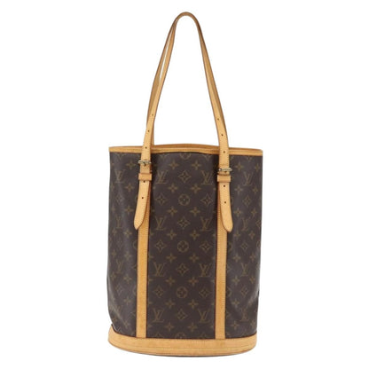 Louis Vuitton Bucket Bag Monogram Canvas, BROWN, CANVAS, Shoulder bag
