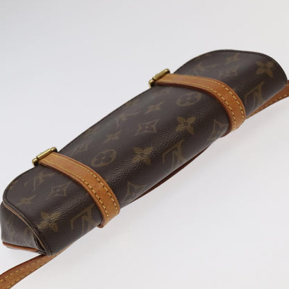Louis Vuitton Pochette Marrell Monogram Canvas, BROWN, CANVAS, Clutche & pouche