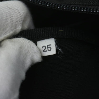 Prada Vintage Zip Handbag Tessuto, BLACK, NYLON, Handbag
