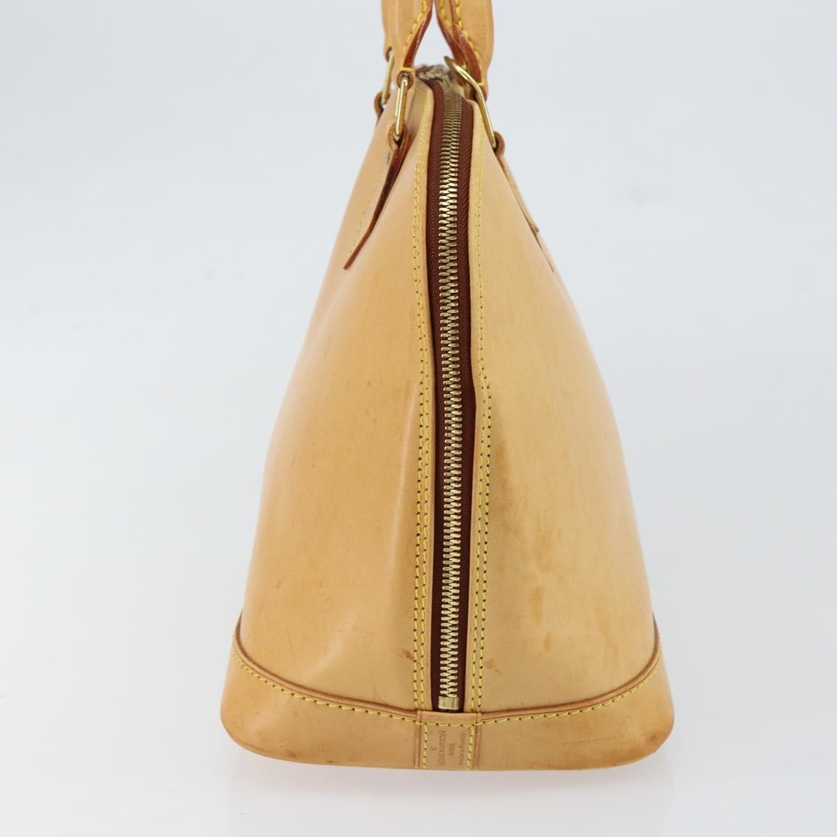 Louis Vuitton Alma Handbag Nomade Leather, BEIGE, LEATHER, Handbag