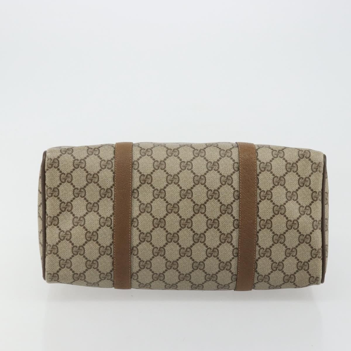 Gucci Vintage Web Sherry Line Handbag Micro GG Canvas, Beige, Canvas, Handbag