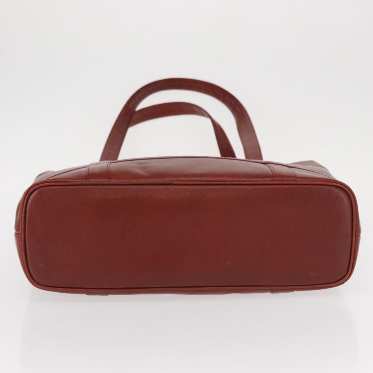 Givenchy Vintage Tote Bag Leather, BROWN, LEATHER, Tote bag