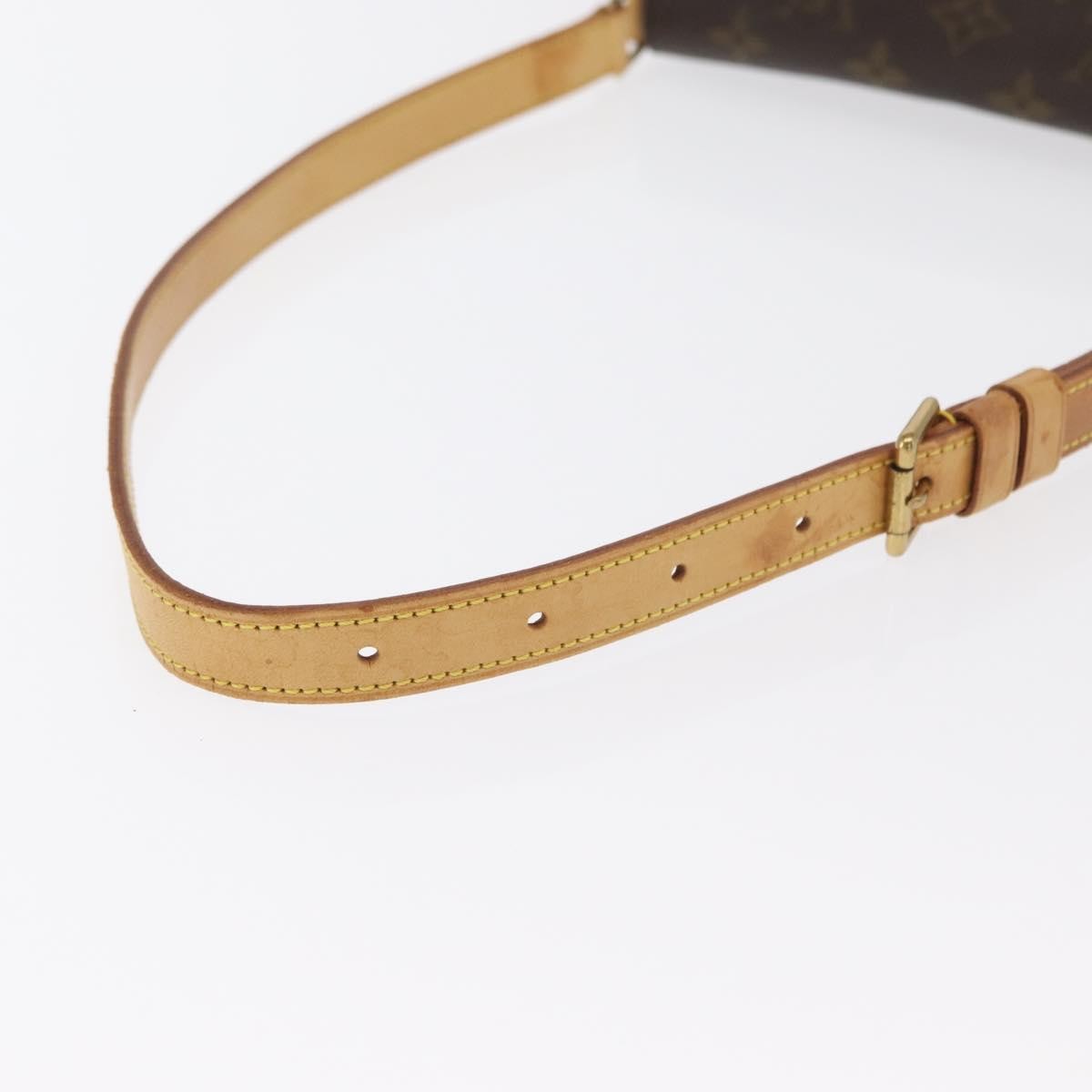 Louis Vuitton Musette Salsa Handbag Monogram Canvas, BROWN, CANVAS, Shoulder bag