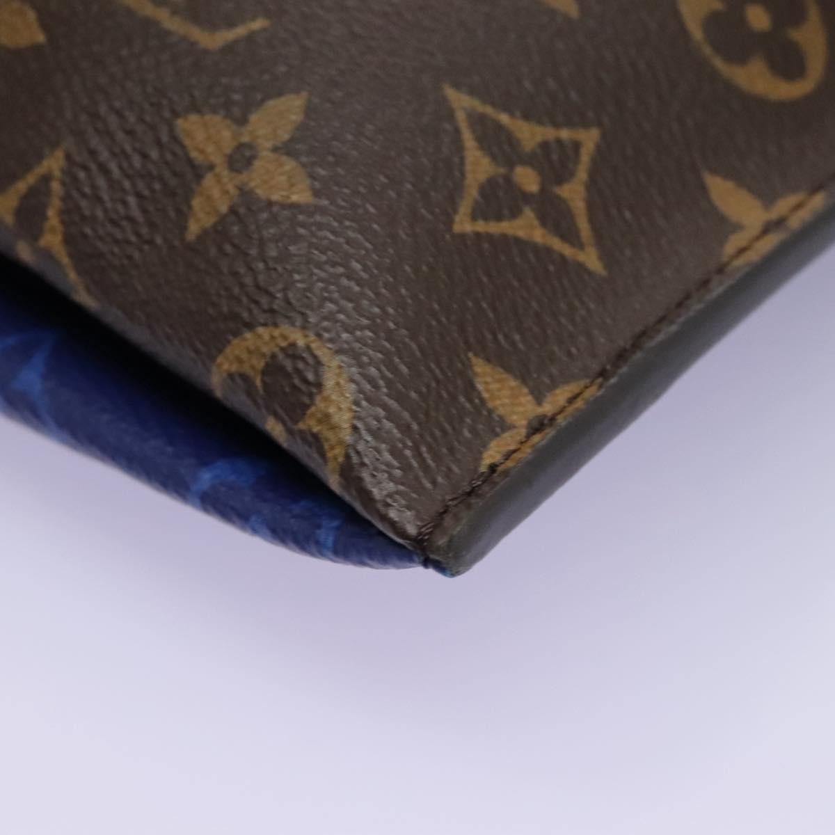 Louis Vuitton Outdoor Pouch Limited Edition Monogram Pacific Canvas, Blue, Canvas, Shoulder Bag