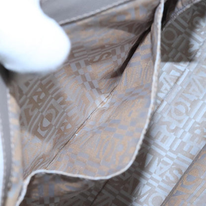 Salvatore Ferragamo Flap Satchel Saffiano Leather, SILVER, LEATHER, Handbag