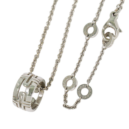 Bvlgari Parentesi Pendant Necklace 18K White Gold, SILVER, WHITE_GOLD, Necklace