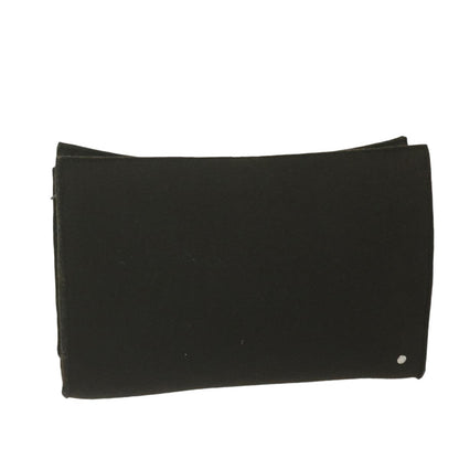 Hermes Vintage Clutch Wool, BROWN, WOOL, Clutche & pouche